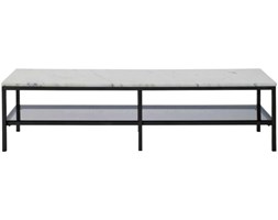 STOLIK RTV METAL MARMUR"GREG GREY"150X38X40CM