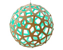 David Trubridge Coral morska lampa wisząca z bambusa