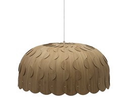 David Trubridge Beau karmelowa lampa bambusowa