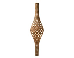 David Trubridge Nikau duża lampa bambusowa