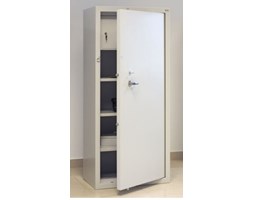 99552600 Szafa - wzmocniona, 3 półki, 1 drzwi, 1 skarbczyk (wymiary: 1800x700x500 mm)