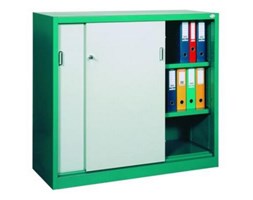99551711 Szafa biurowa 1,0mm, 2 drzwi, 2 półki (wymiary: 1040x1200x435 mm)