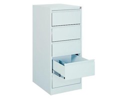 99551763 Szafka kartotekowa 1,0mm, 5 szuflad (wymiary: 1285x545x630 mm)