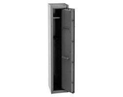 99552646 Szafa do przechowywania broni, 1 drzwi, 1 półka, przystosowana na 4 szt. broni długiej (wymiary: 300x350x1500 mm)