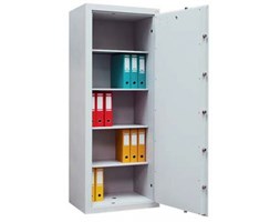 99552666 Sejf gabinetowy dwupłaszczowy 0 klasy, 4 półki, 1 drzwi (wymiary: 1800x640x435 mm)