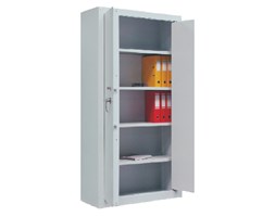 99551737 Szafa aktowa wzmocniona o podwyższonej odporności ogniowej, 2 drzwi, 4 półki (wymiary: 1950x1260x550 mm)