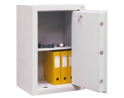 99552667 Sejf gabinetowy dwupłaszczowy I klasy, 1 półka, 1 drzwi (wymiary: 650x600x520 mm)