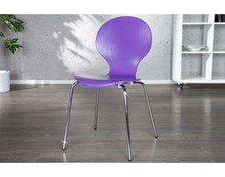 Krzesło Shape purpurowe