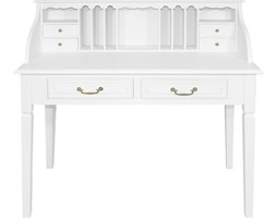 STYLOWE BIAŁE BIURKO BIAŁY SEKRETARZYK WHITE 60727