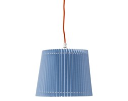 Papierowa lampa Blue