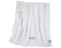 Pled pikowany Classic Quilit 120x180 cm biały