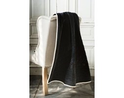 Pled VELVET QUILT NOSTALGIC NOR CZARNY 180X130CM