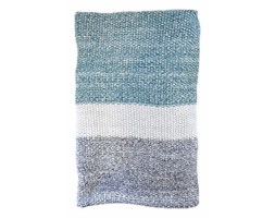Koc sweterkowy pleciony Marled 125X150cm MILOO HOME