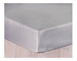 Prześcieradło satynowe z gumką kolor Popiel 160x200