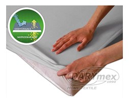 Ochronne prześcieradło z gumką kolor Popiel 160x200