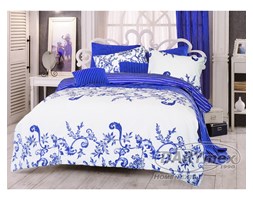 Pościel bawełniana Royal Blue 160x200