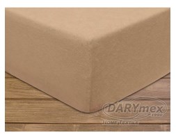 Prześcieradło Frotte z gumką kolor Beż 160x200