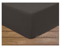 Prześcieradło Frotte z gumką kolor Szary 160x200