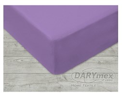 Prześcieradło Jersey z gumką kolor Jasny fiolet 160x200