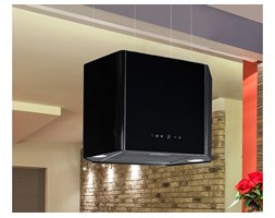 Okap Wyspowy Modo Black 60 cm Czarny