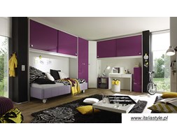 MEBLOŚCIANKA LINEA COLOR UCHWYTY KWADRATOWE