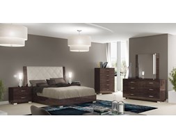 ŁÓŻKO 180 PRESTIGE MODERN WEZGŁOWIE TAPICEROWANE