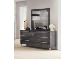WŁOSKA KOMODA 6 - SZUFLADOWA ELITE GREY