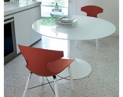 NOWOCZESNY STÓŁ CORONA-120 DOMITALIA ŚR 120 CM DO KUCHNI, MAŁEJ JADALNI, POKOJU