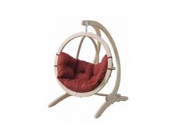 Zestaw - Fotel wiszący Kid's Globo ze stojakiem Carrello