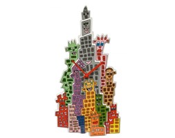 Zegar The City that Never Sleeps 41 cm James Rizzi Goebel 26-101-55-1