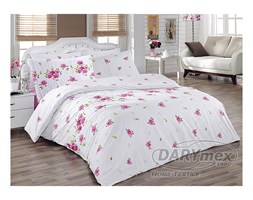 Pościel bawełniana Fleur Pink 160x200