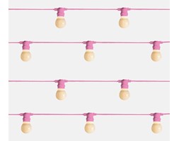Seletti :: Lampki ogrodowe Bella Vista Pink (mleczne bulbs LED)