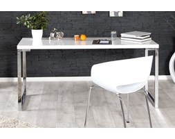 Biurko White Bottom 140 cm białe