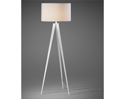 CARA Floor Lamp metal white shade white