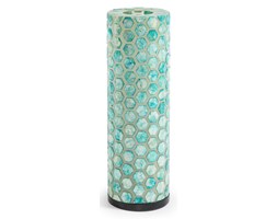 HELAS Table lamp 20x62,5 capiz light blue