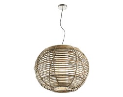 VICENTE Ceiling lamp bamboo brown