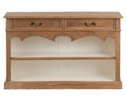 Dekoria Szafka Delphine 122x33x78 cm pure natural, 122 × 33 × 78 cm