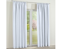 Dekoria Zasłona zaciemniająca na taśmie 1 szt., szaro-biały, 1szt 140 × 260 cm, Blackout - zaciemniające