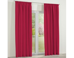 Dekoria Zasłona zaciemniająca na taśmie 1 szt., bordowy, 1szt 140 × 260 cm, Blackout - zaciemniające