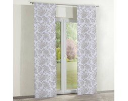 Dekoria Zasłony panelowe 2 szt., lniano-beżowe kwiaty, 60 x 260 cm, Rustica do -30%