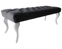ŁAWECZKA PIKOWANA TAUPE VELVET"MADAME" 90x40cm