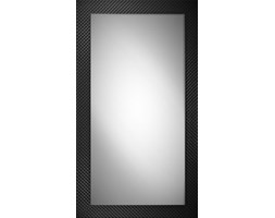 Lustro w stylu glamour z czarną ramą 73X133
