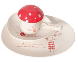 Maileg Bunny Honey Zestaw naczynek girl