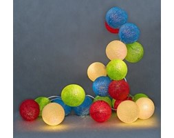 COTTON BALL LIGHTS Colourfull