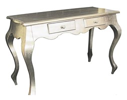 Lisa Srebrna Komoda Stylowa Konsola Glamour 110x45x76
