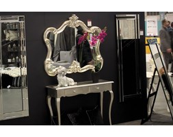 Trini Komoda srebrne nowoczesna stylowa styl glamour 105x35x80
