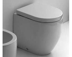 Kerasan Flo muszla stojąca 48 cm odpływ uniwersalny biały 3114