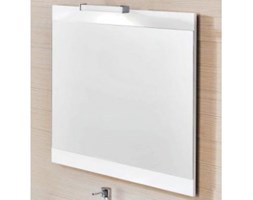 Lustro Elita Barcelona 80x60 białe 164347