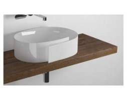 Półka pod umywalki Flaminia Roll SOLID 200-80 x 46 x 6 cm, drewno rustykalne SLRL56