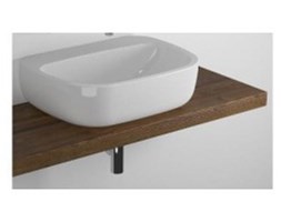 Półka pod umywalki Flaminia Mono’ 64 SOLID 200-90 x 46 x 6 cm, drewno rustykalne SLMN64
